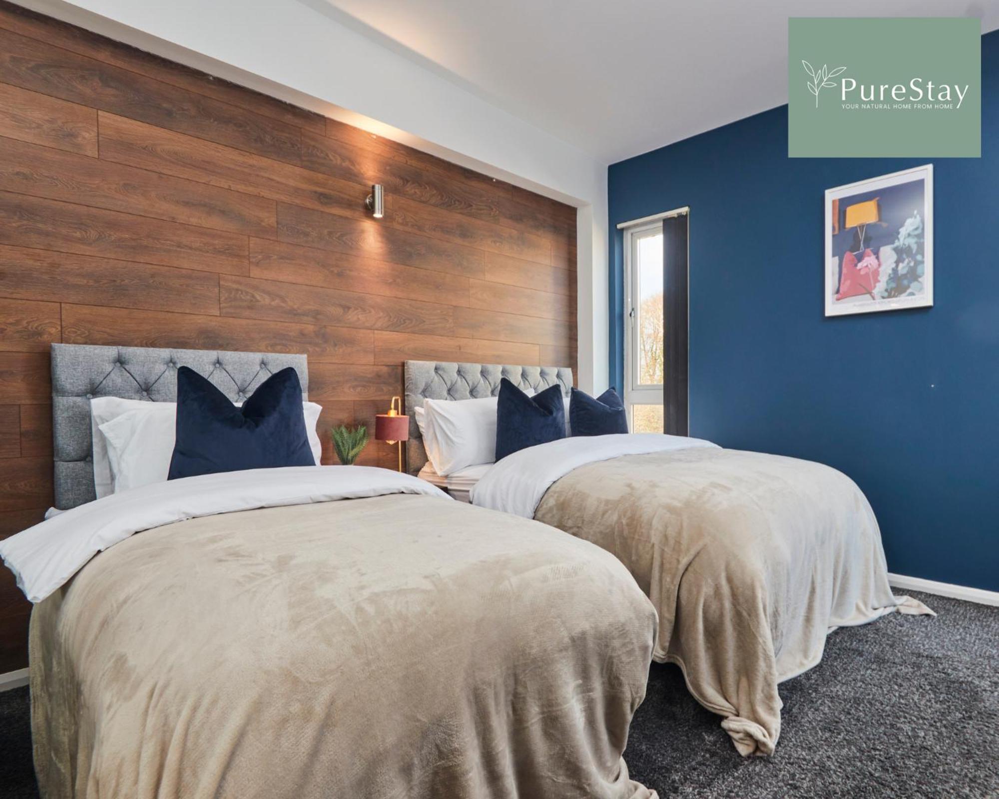 Superb House Manchester Near Etihad With Free Parking Sleeps 8 Exterior foto